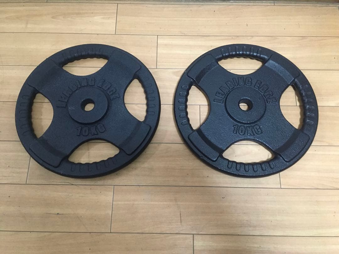 LEADING EDGEリーディングエッジ プレート10Kg×2枚穴径29ｍｍ